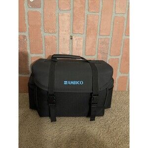 Ambico Black Nylon Camera Bag